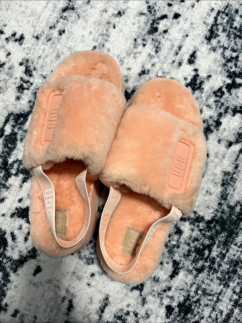 UGG Fluff Yeah Slide Pink Slippers